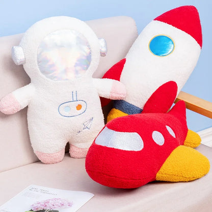50-58cm Large Space / Airplane Plush Toys – Astronaut, Rocket or Airplane Soft Toy