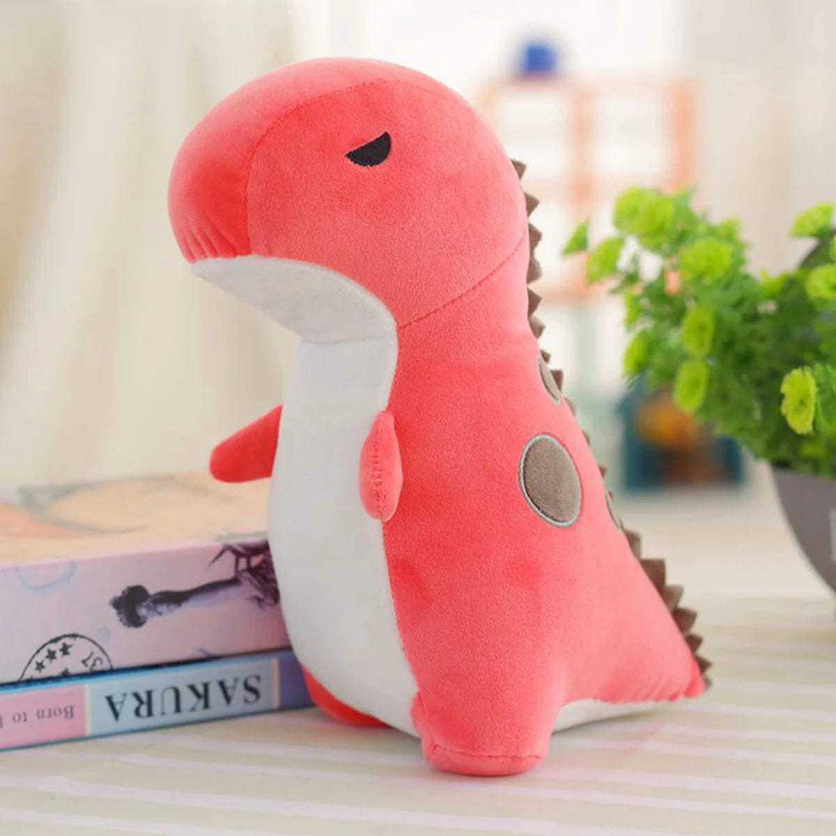 Large Dinosaur Plush Soft Toy – 5 Designs, 30cm or 50cm Stuffed Dinosaurs Animals