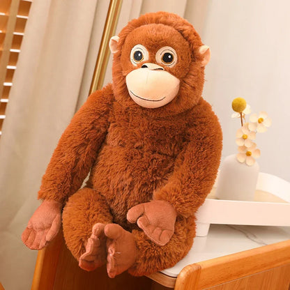 66cm Orangutan Plush Soft Toy – Large Monkey Cuddly Plush Gift
