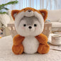 20cm/30cm Husky Plush Soft Toy in Pig Koala Dinosaur Fox Disguise