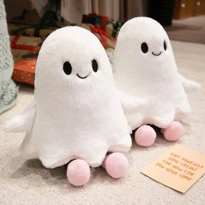 18-30cm Large Ghost Pumpkin Halloween Plush Soft Toy Smiling