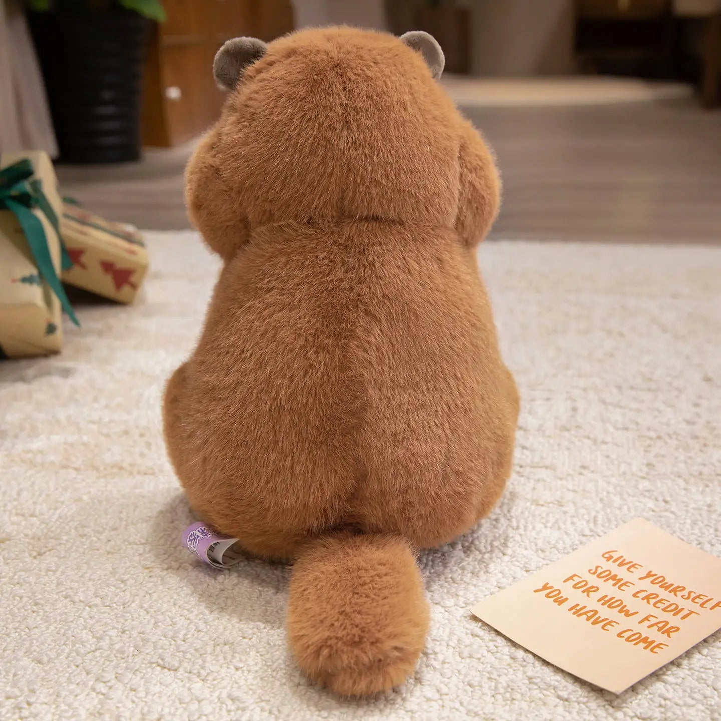 22-35cm Marmot Plush Soft Toy – Chubby Groundhog Plushie