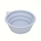 Portable Hanging Silicone Dog Pet Bowl – Foldable Travel Food & Water Bowl for Pets - Pastel Colours
