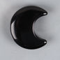 Crystal Mini Crescent Moon Ornament  – Hand-Carved Natural Stones for Chakra Energy Healing & Home Décor