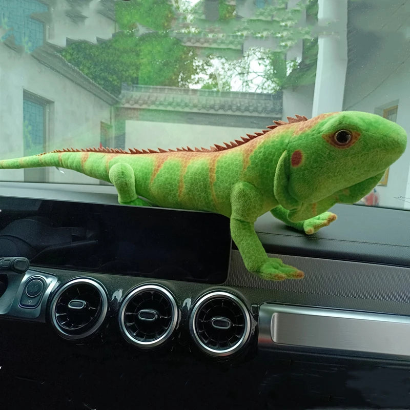 65cm Large Realistic Bearded Dragon Lizard Reptile Plush Soft Toy Poseable