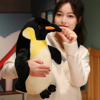 17-45cm Large Realistic Penguin Bird Plush Soft Toy