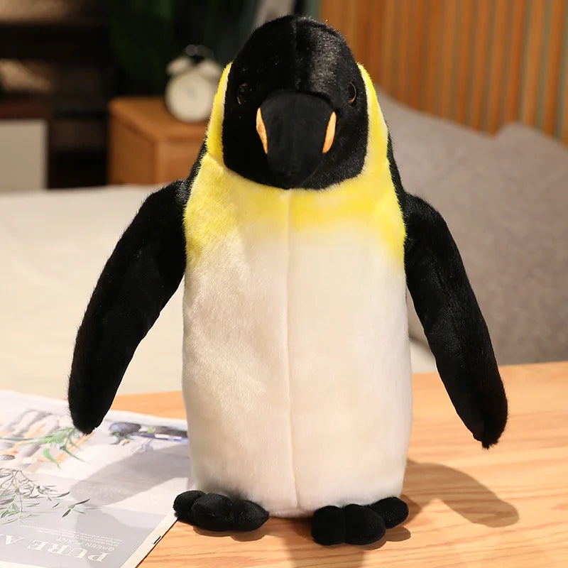 17-45cm Large Realistic Penguin Bird Plush Soft Toy