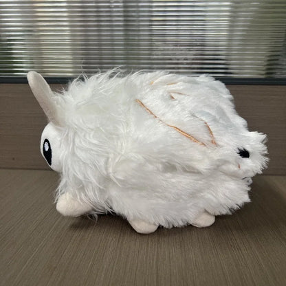 20cm Poodle Moth Plush – Fluffy Cute Anime-Style Insect Soft Toy Gift