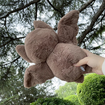 30cm Cute Grey/Brown Bat Plush Soft Cartoon Bat Toy Halloween