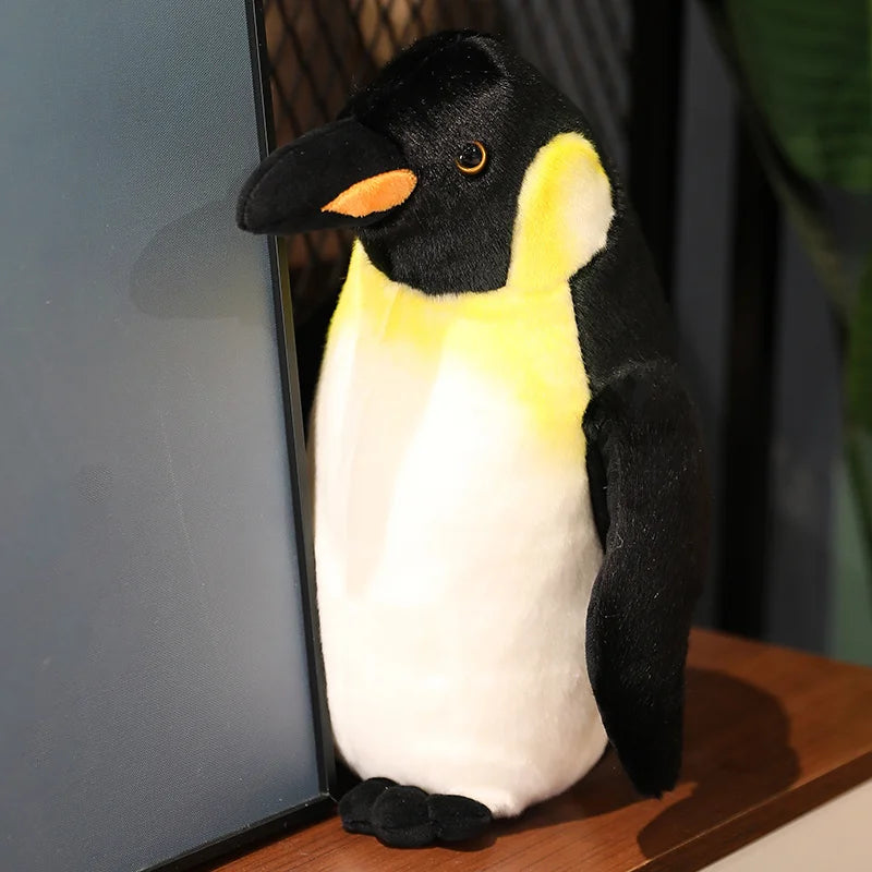 17-45cm Large Realistic Penguin Bird Plush Soft Toy