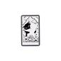 Mystic Black White Cats Tarot Card Design Enamel Pin Badges Moon Sun Strength Fortune Cat