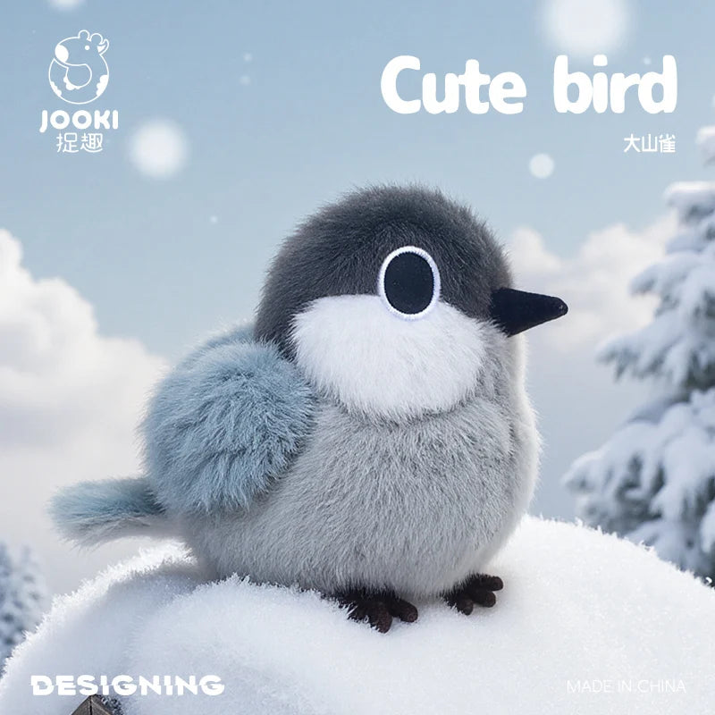 11cm Lifelike Mini Bird Plush Soft Toy – Kingfisher, Sparrow, Sunbird, Myna & More