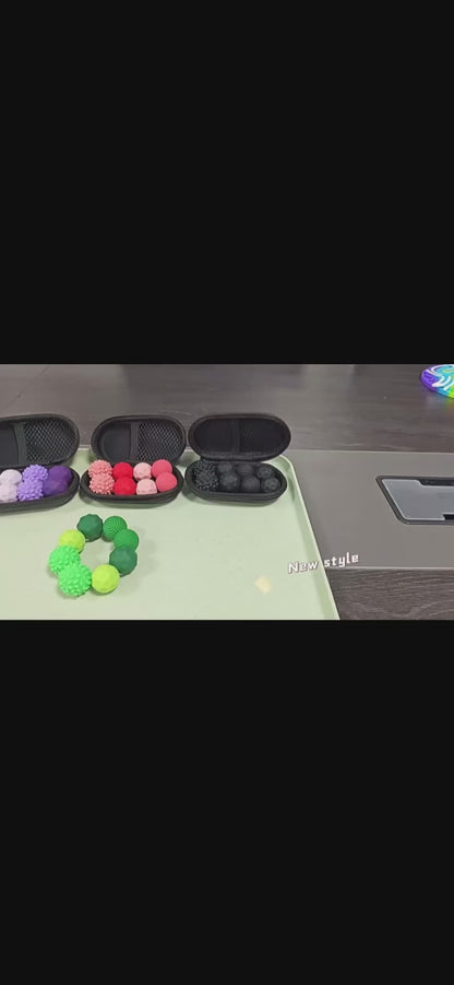 Magnetic Sensory Fidget Ball Toy – Calming Stress Relief Anxiety ADHD Autism Mental Health